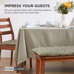 Outdoor Bench Cushion For 2 & 3 Seater Garden Seat Pad For Furniture, Kitchen, Dining & Indoor Use | 3 | Grey