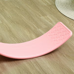Zonekiz Balance Board, Kids Wobble Board, Montessori Toy For 3-6 Years | Pink