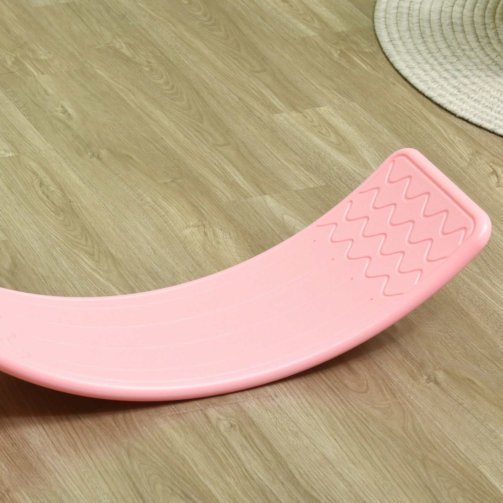 Zonekiz Balance Board, Kids Wobble Board, Montessori Toy For 3-6 Years | Pink