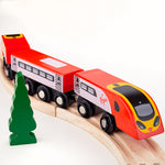 Wooden Replica of the Virgin Train Pendolino