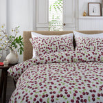 Cherry Baby Printed Cotton Rich 200 Thread Count Duvet Cover Set | Super King | Multi Colour