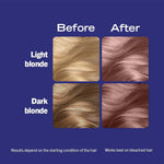 Live Cool Rose Purple Permanent Hair Dye, Lightener + Twist 101 3x