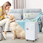 2l Portable Quiet Dehumidifier 12l Per Day Electric