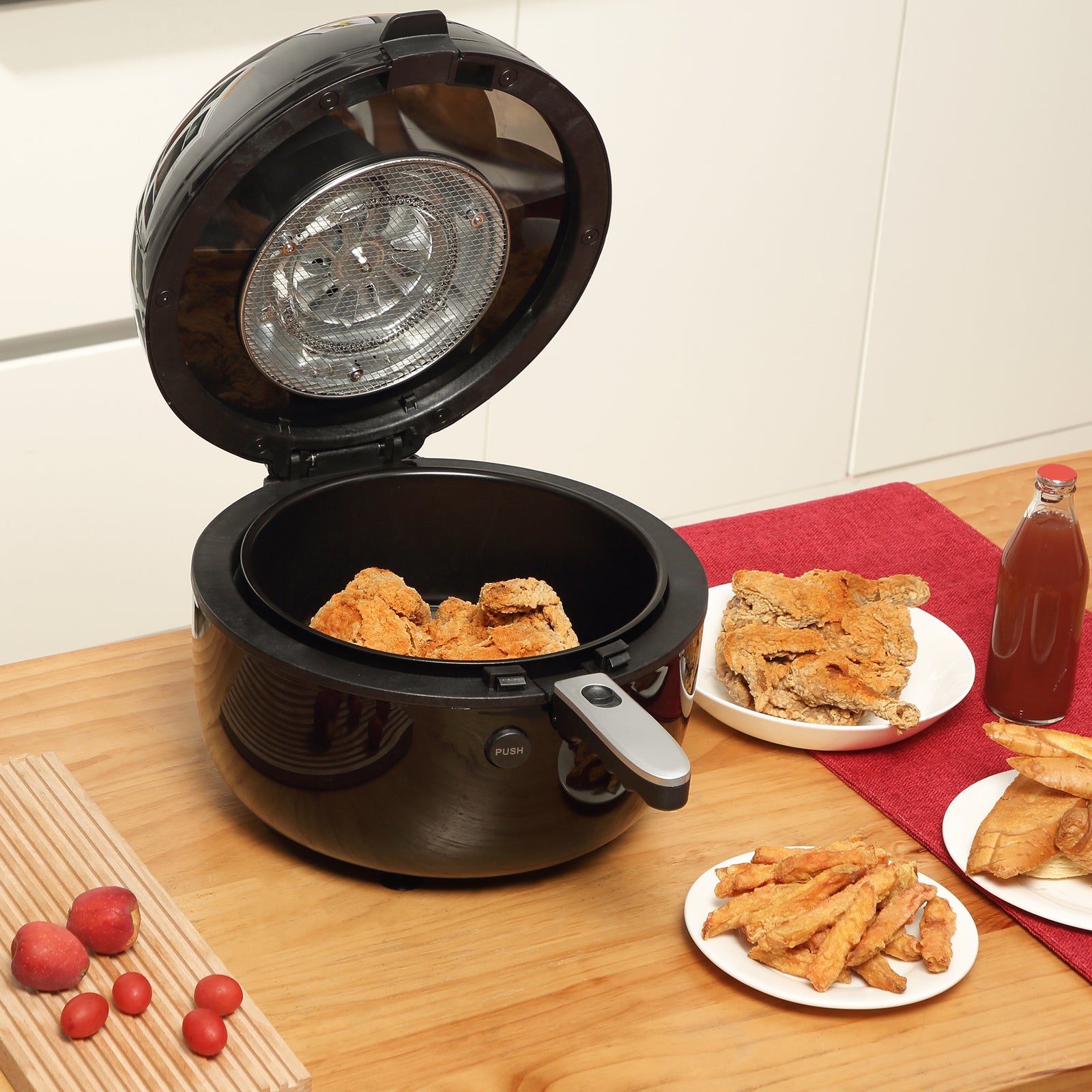 7l Digital Air Fryer With Dehydrate 8 Presets