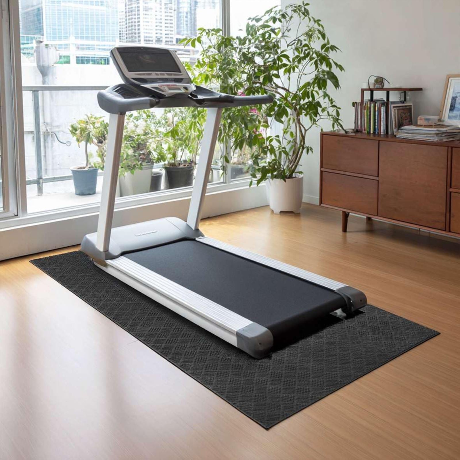 Deckplate Custom Cut Roll Non-Slip Heavy Duty Floor Mat | 100cm | Grey