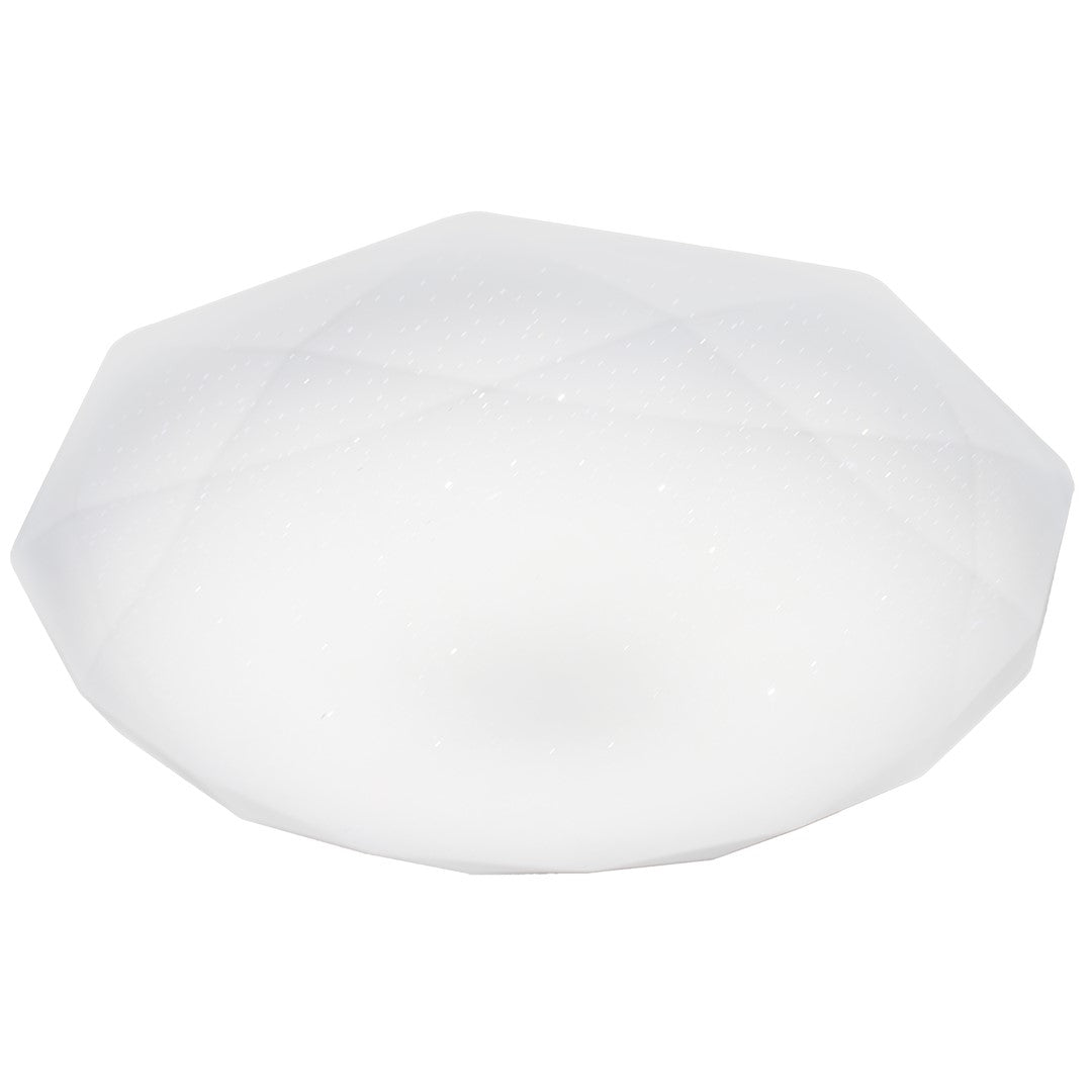 Hex Ceiling Lamp A Highly Efficient Modern Ceiling Lamp With Low Energy Led Light Source Included | 36cm | White