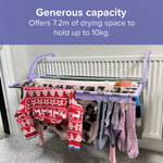 Speedi Dry Extendable Over Radiator Airer | Lilac