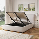 Bethany Fabric Ottoman Bed Frame | King | Beige