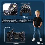 6v Kids Atv, Battery Powered Ride On Car For Ages 3-6 Years | Black