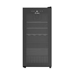 Airoa 92l Freestanding Under Counter Fridge Beverage Cooler With Glass Door