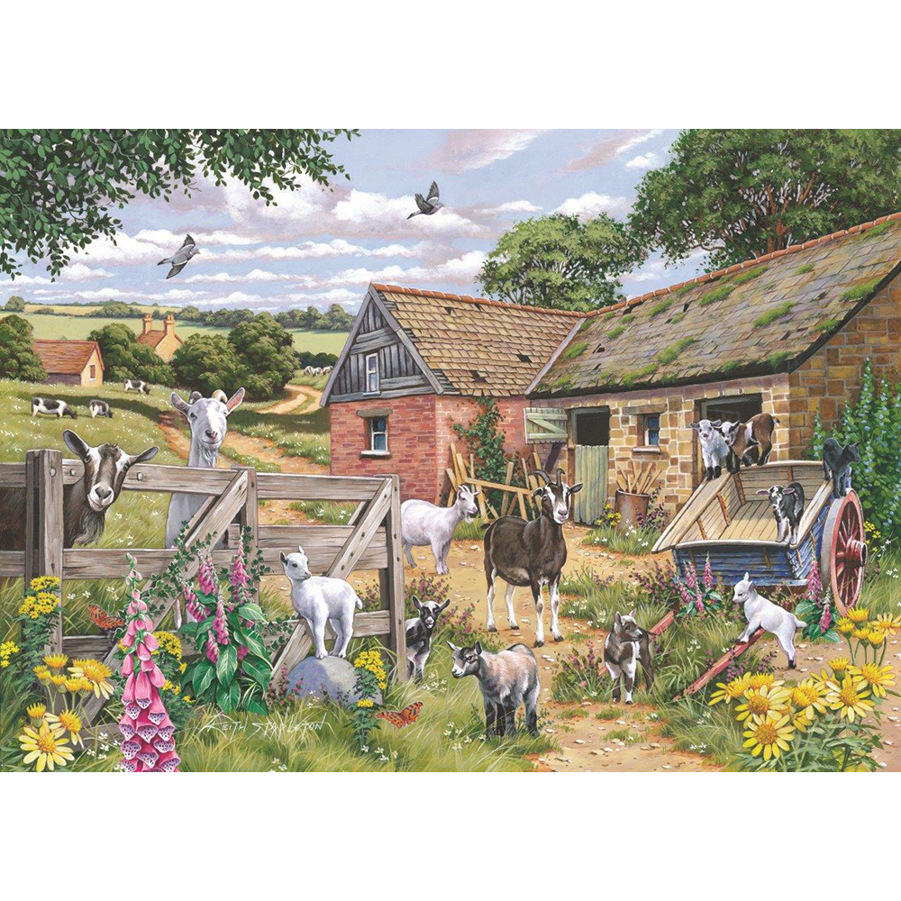 Just Kidding - Big 500 Piece Jigsaw Puzzle For Adults, With Extra Large Pieces