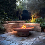Pre-rusted Metal Corten Steel Round Firepit