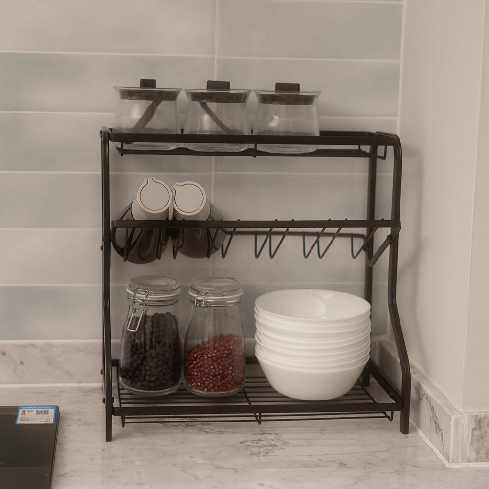 3-tier Kitchen Metal Spice Rack