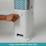 Fast Chill Tower - Evaporative Cooling Tower Fan With Water Tank | 5l | White