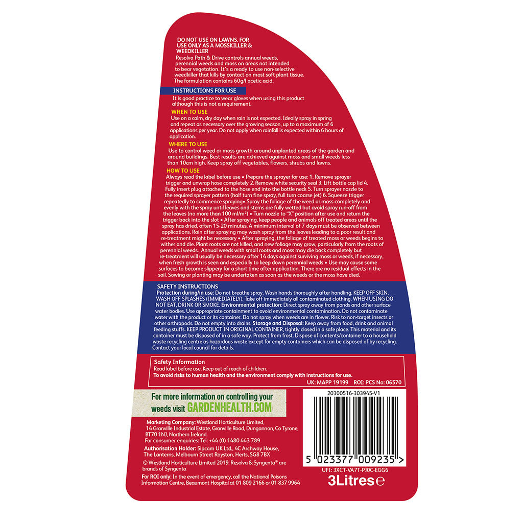 Path & Drive Weedkiller