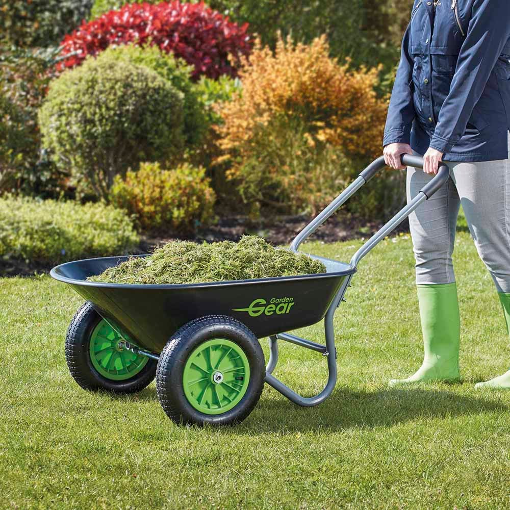 Two Wheeled Wheelbarrow