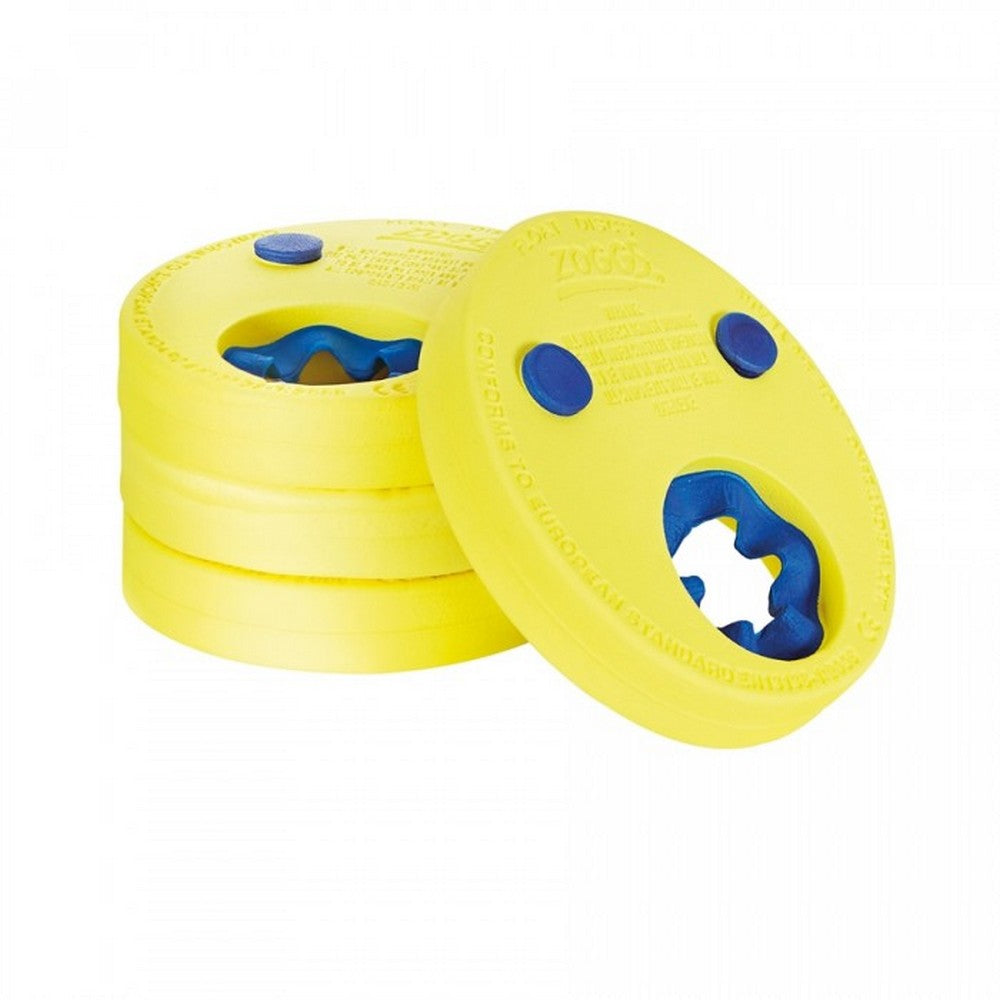 Childrens/kids Float Discs Set (pack Of 4) | One Size | Yellow