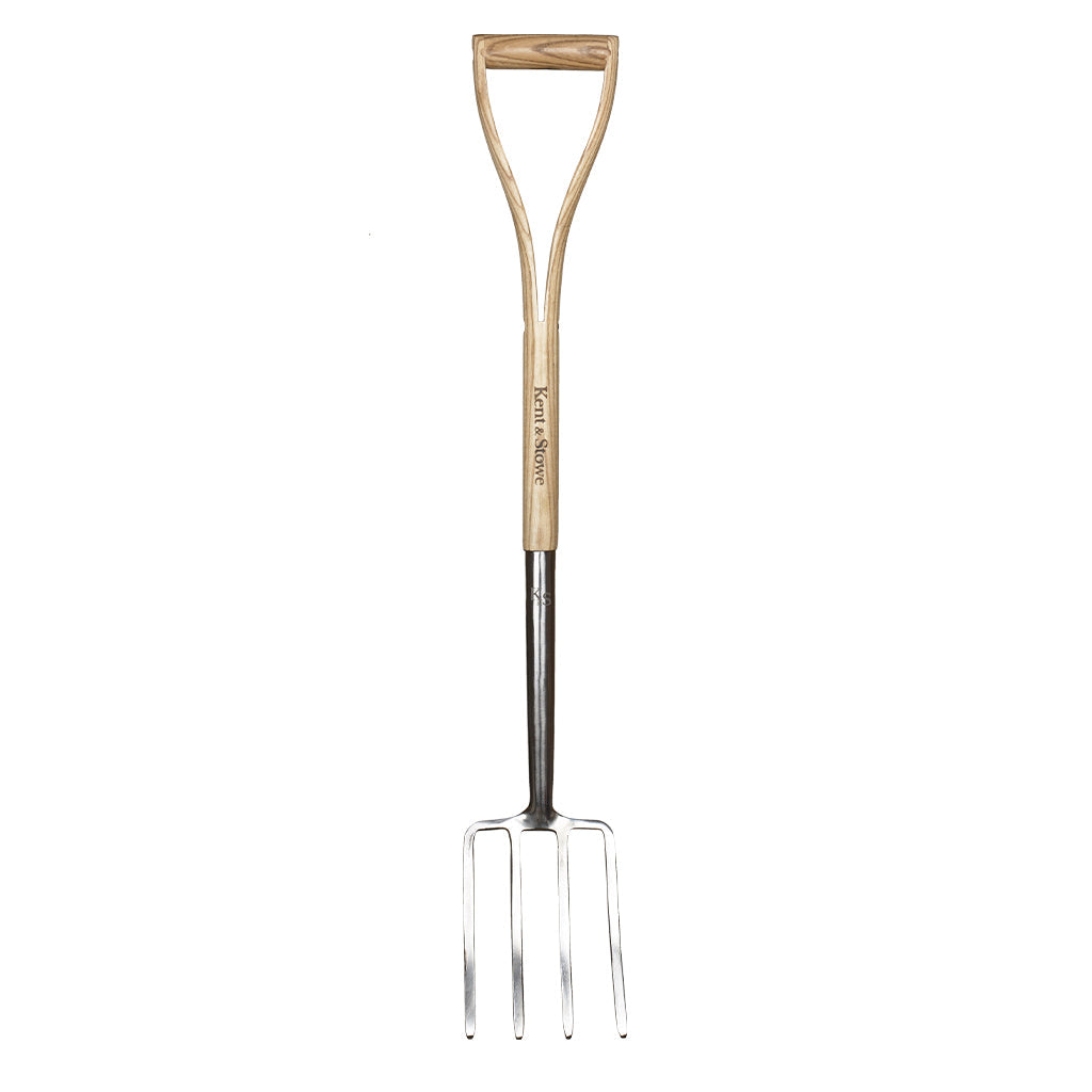Kids Digging Fork – Stainless Steel Head With Ash Handle, Ages 4+