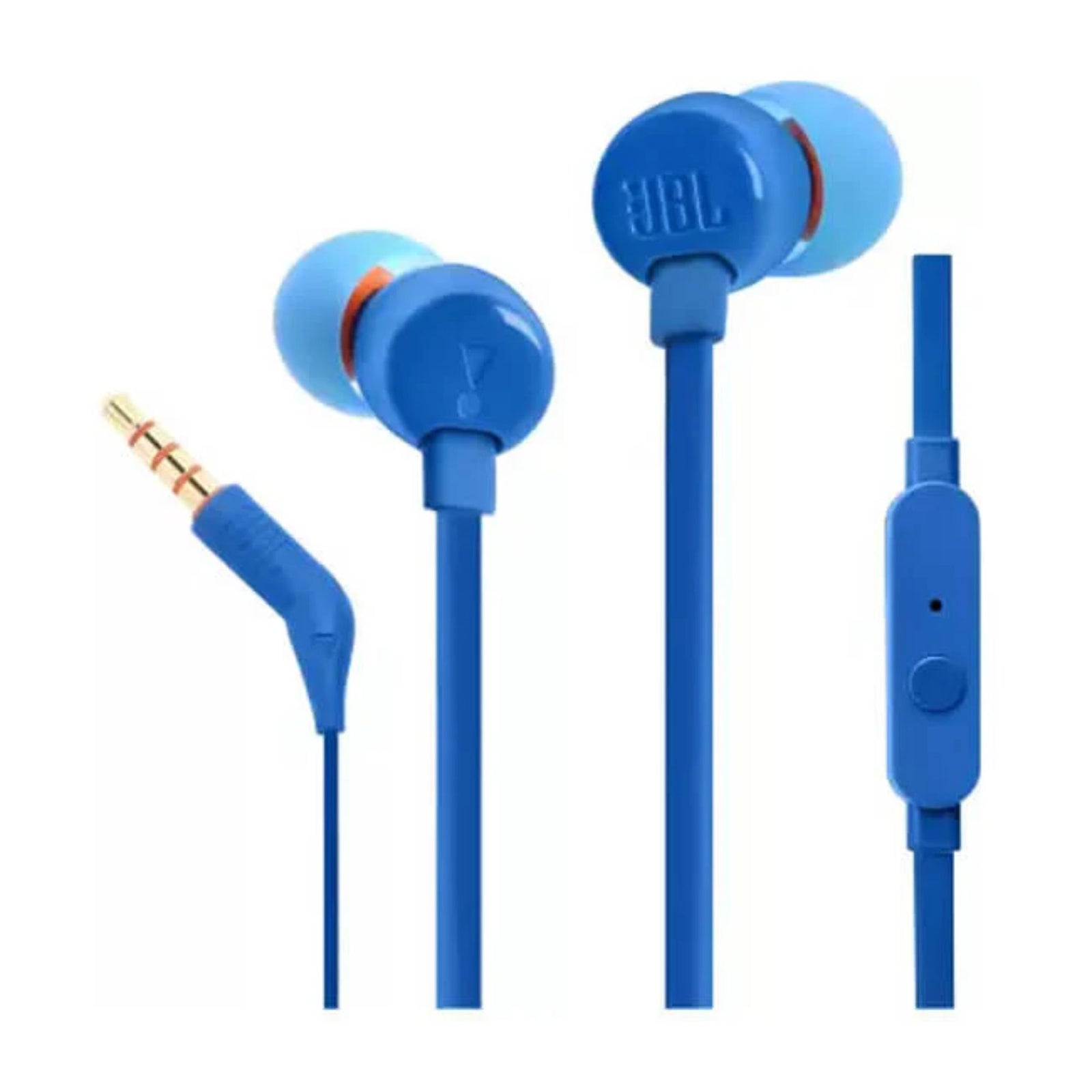 T110 Universal In-ear Headphones W/ Remote Control | Blue