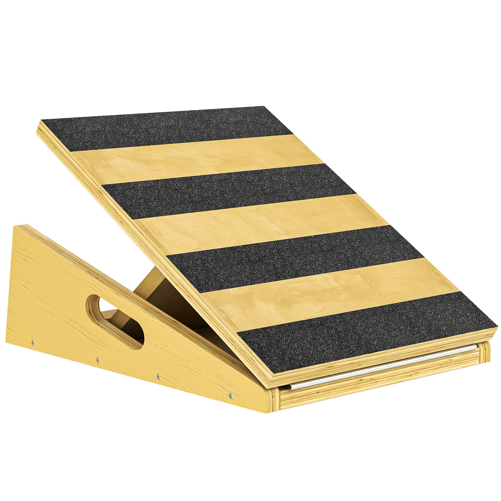SPORTNOW Portable Slant Board, Calf Stretcher With 4 Angles