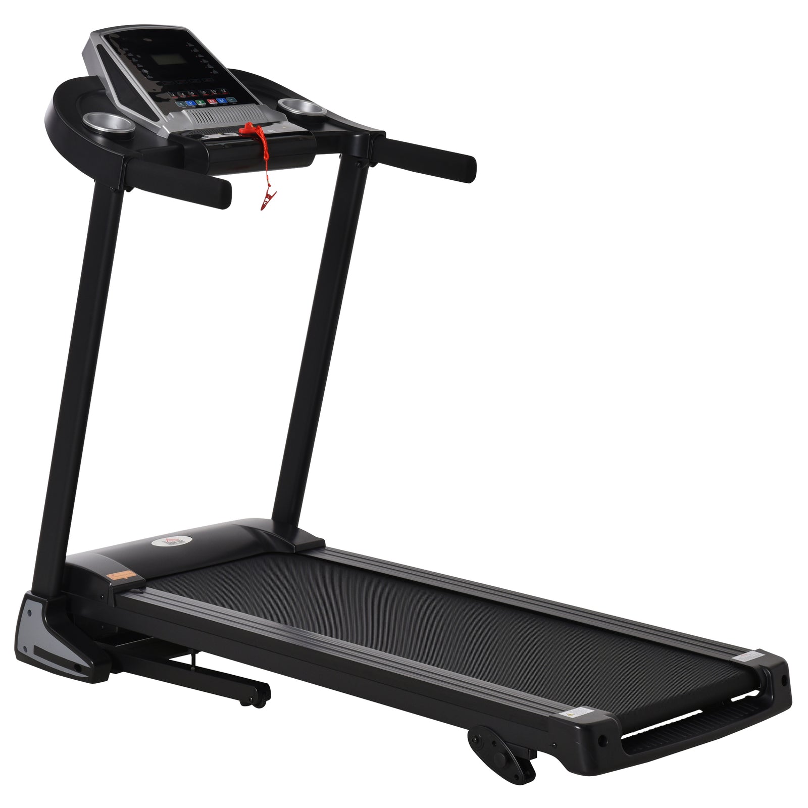 Folding 12km/h Electric Treadmill Running Machine W/ Led