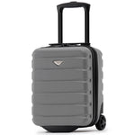 45x36x20cm Cabin Carry On Luggage with Medium Case and Large Size Check-in Hold Suitcase | Cabin | Light Grey