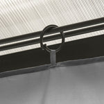 4pcs 3 X 4(m) Universal Pergola Curtain Kit W/hooks C-ring