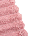 Cozy Striped Throw Blanket Soft Double-sided Use, Warm, Fade-resistant & Easy To Clean | Extra Large | Pink