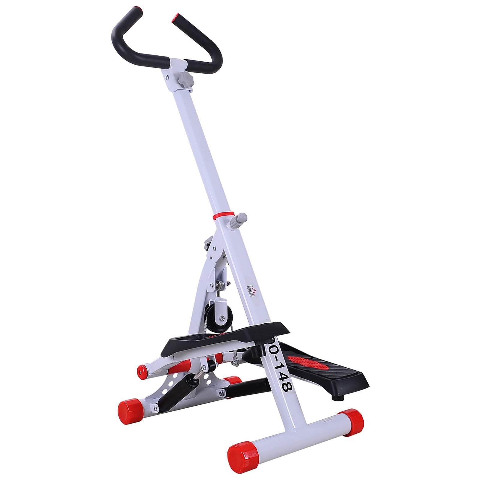 Foldable Step Machine Height Adjustable Stepper | Red