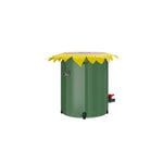 Breeins 50l Collapsible Rain Barrel With Spigot & Overflow
