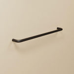 Towel Rail, Black Matt, Wall-mounted, Collection Bwc | 60cm | Matte Black
