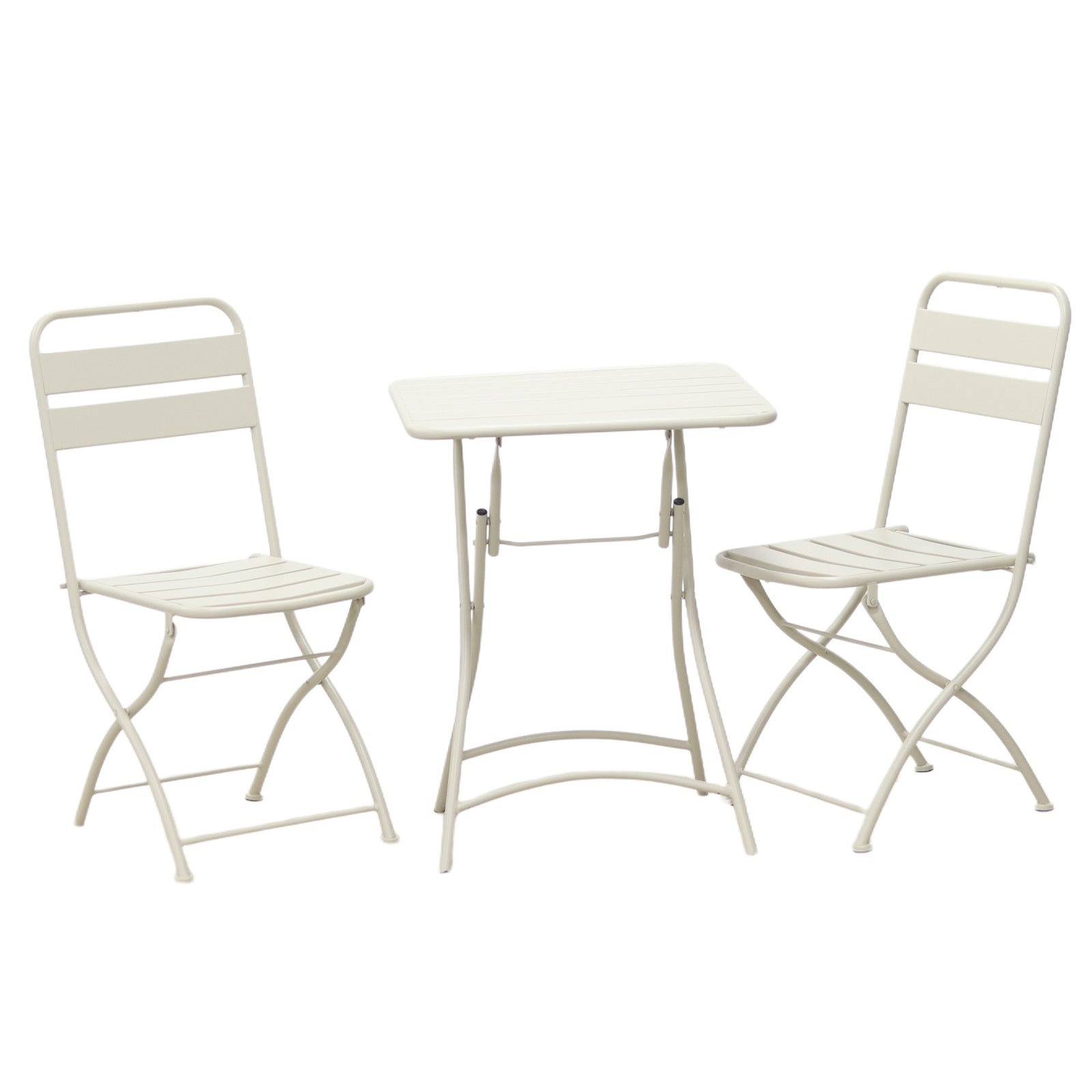 Colourways Vibrant Folding Patio Or Balcony Set | Beige