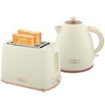 Kettle & 2 Slice Toaster | Beige