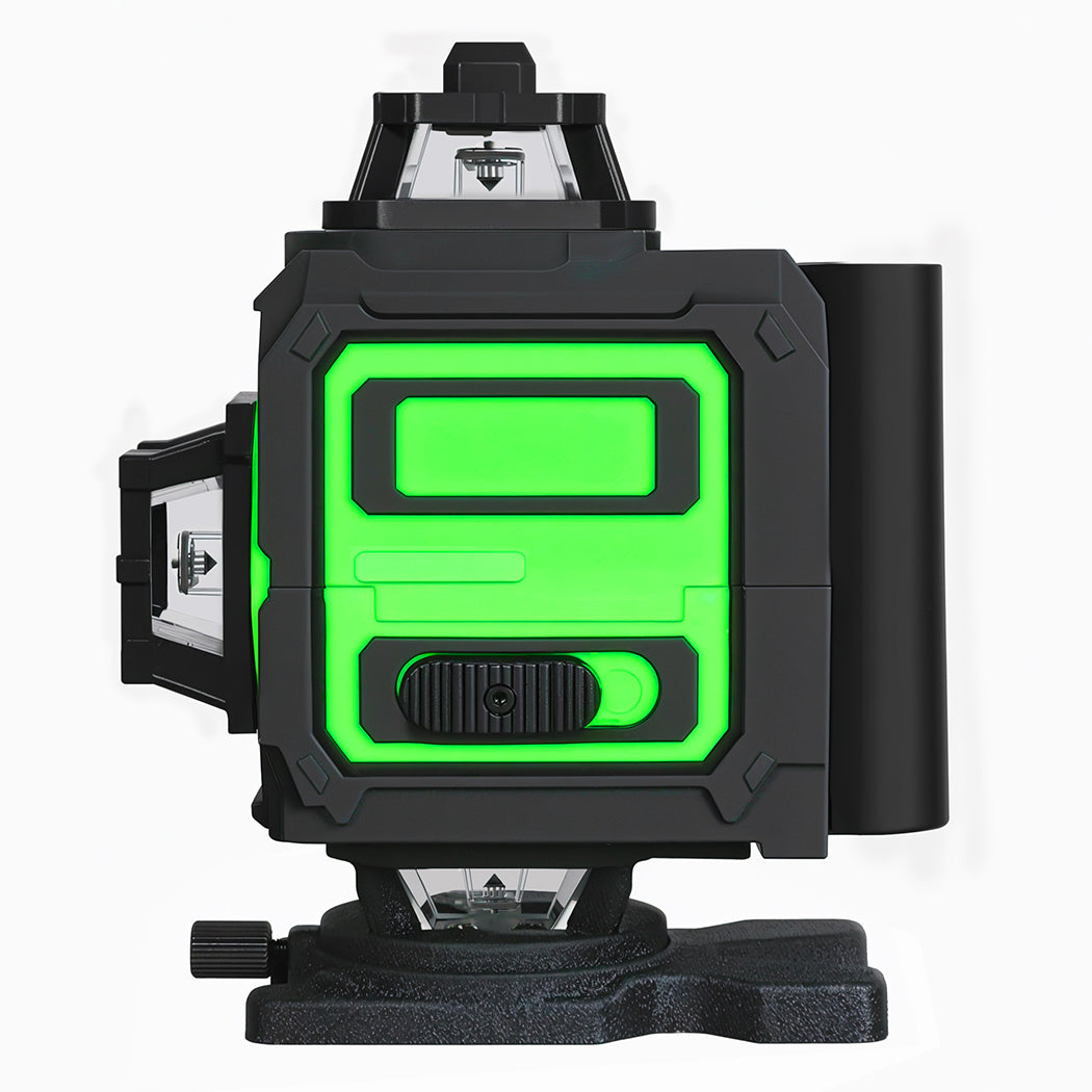 Laser Level 4d 16 Line 360° Green Self -leveling With Remote Tripod | Green