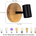 Bath Plus TB+ 2-pack Retro Indoor Wall Lights
