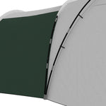 Large Camping Tent With Bedroom, Living Area, Porch For 6-9