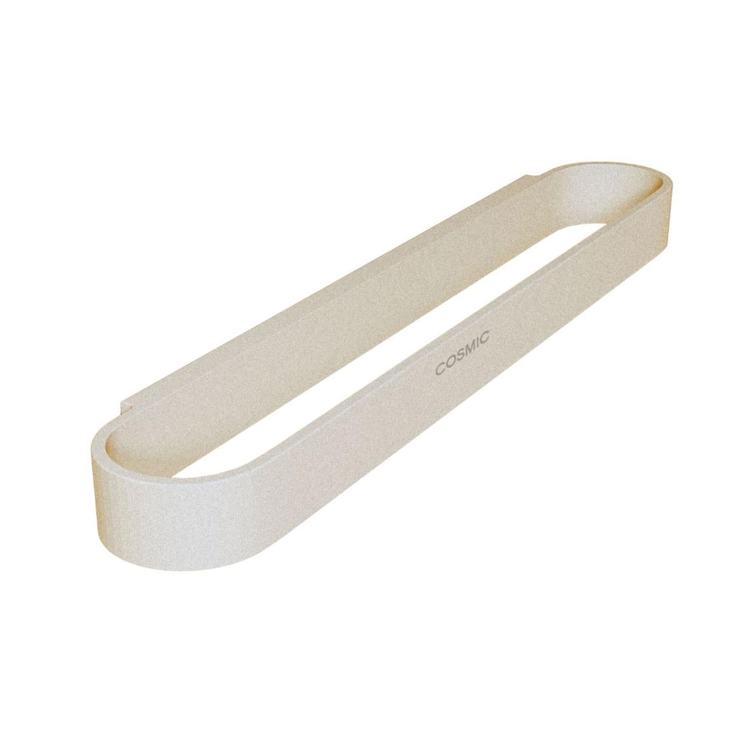 Towel Rail 40cm Wall Mounted Compatible With Alife Collection | Pearl White