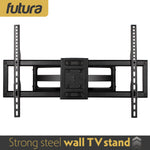 Tv Wall Bracket Mount For 32-80 Inch Tvs, Tilt, Swivel & Rotation, Universal Flat & Curved Tvs, Vesa Max 600x400mm 70kg Max