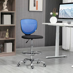 Mesh Fabric Standing Desk Chair | Blue