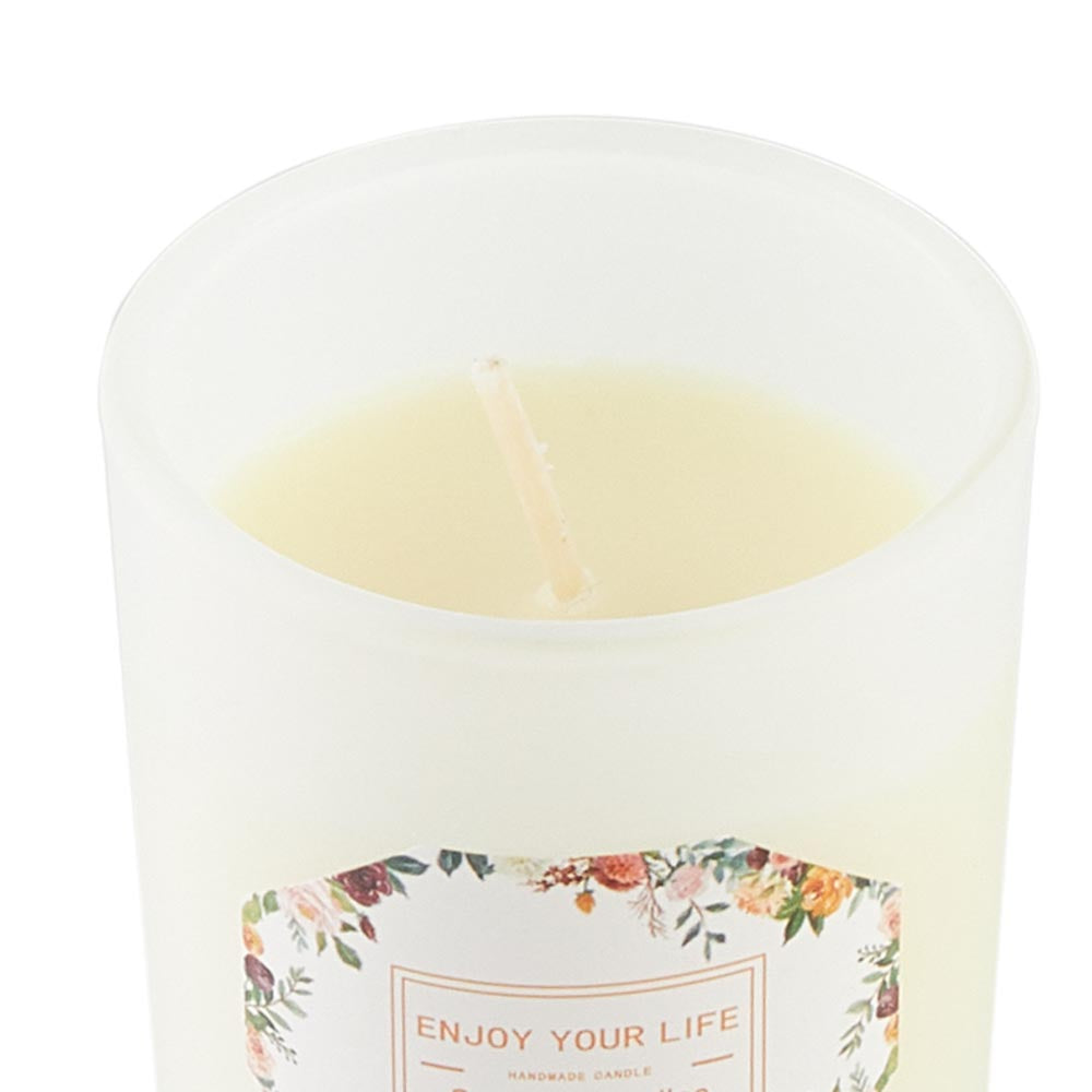 English Pear Freesia Soy Wax Scented Candle For Relaxation & Home Décor