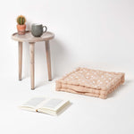 Cotton Stars Floor Cushion | 50cm x 50cm | Beige
