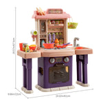 Kids Double-sided Kitchen And Washstand