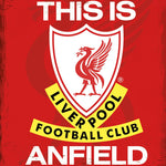 Liverpool FC Dad Birthday Card Official Product