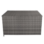 Rattan Cushion Storage Box 582l | Grey