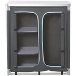 Outdoor Aluminum 3-shelf Camping Cupboard Kitchen Station