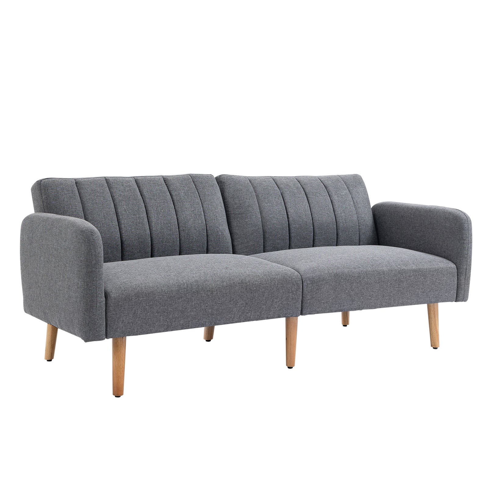 Two Seater Sofa Bed W/ Adjustable Backrest For Living Room | One Size