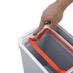 Kitchen Compost Bin Hanging Trash Can | Grey