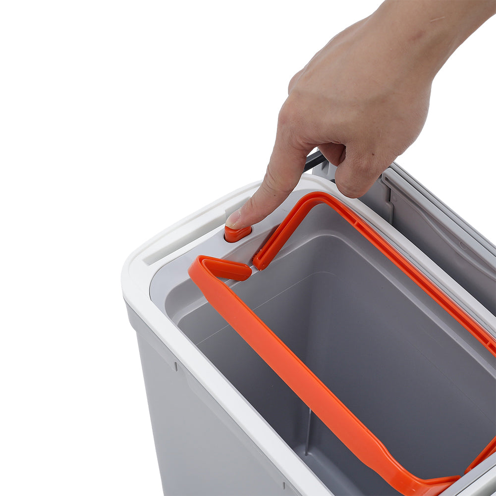 Kitchen Compost Bin Hanging Trash Can | Grey