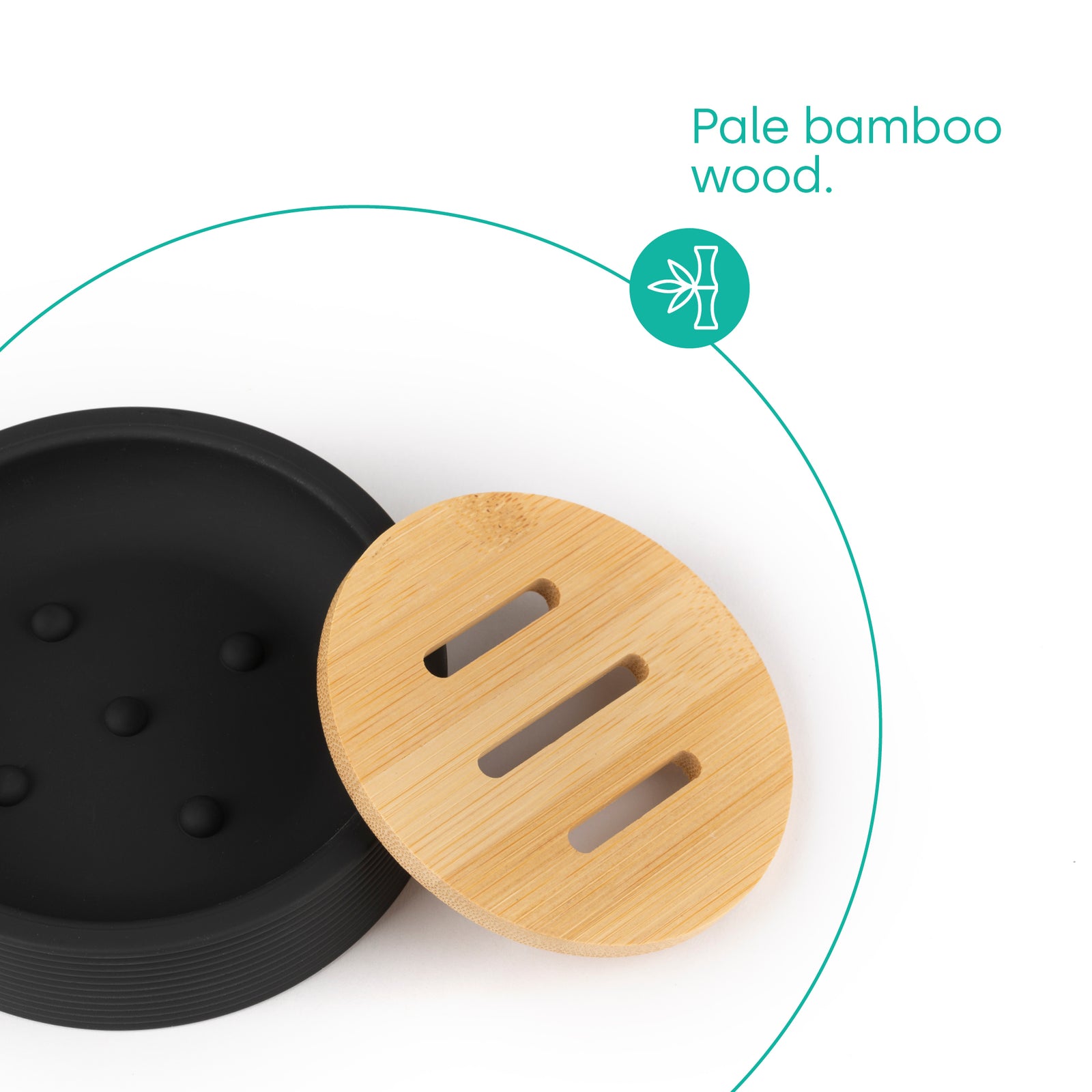 Bamboo Bathroom Set - Black