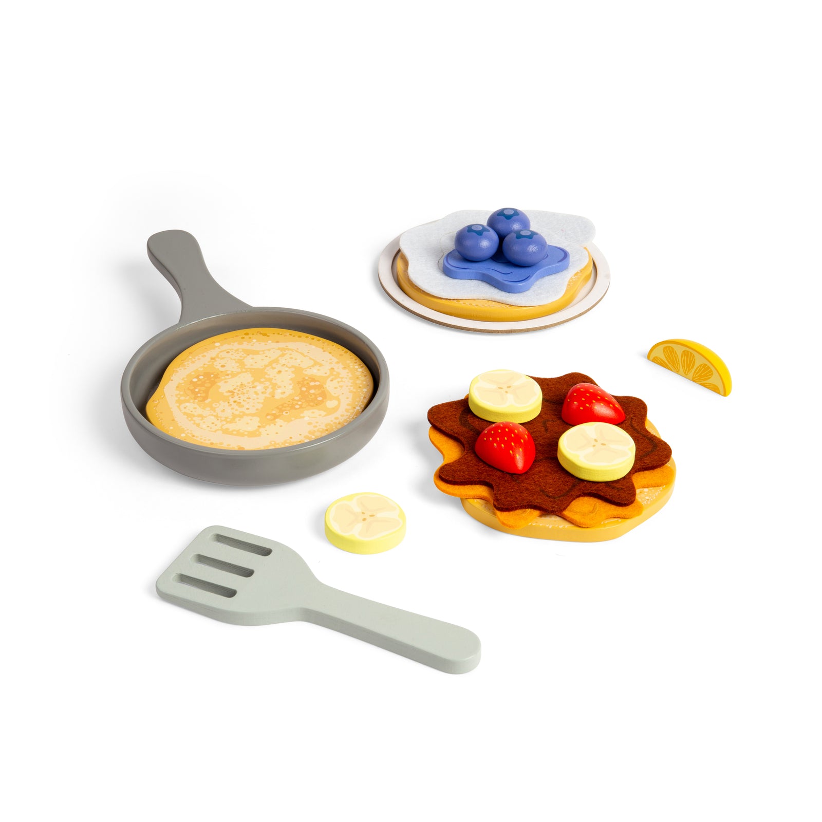 Pancake Set - Wooden Pancakes Toy